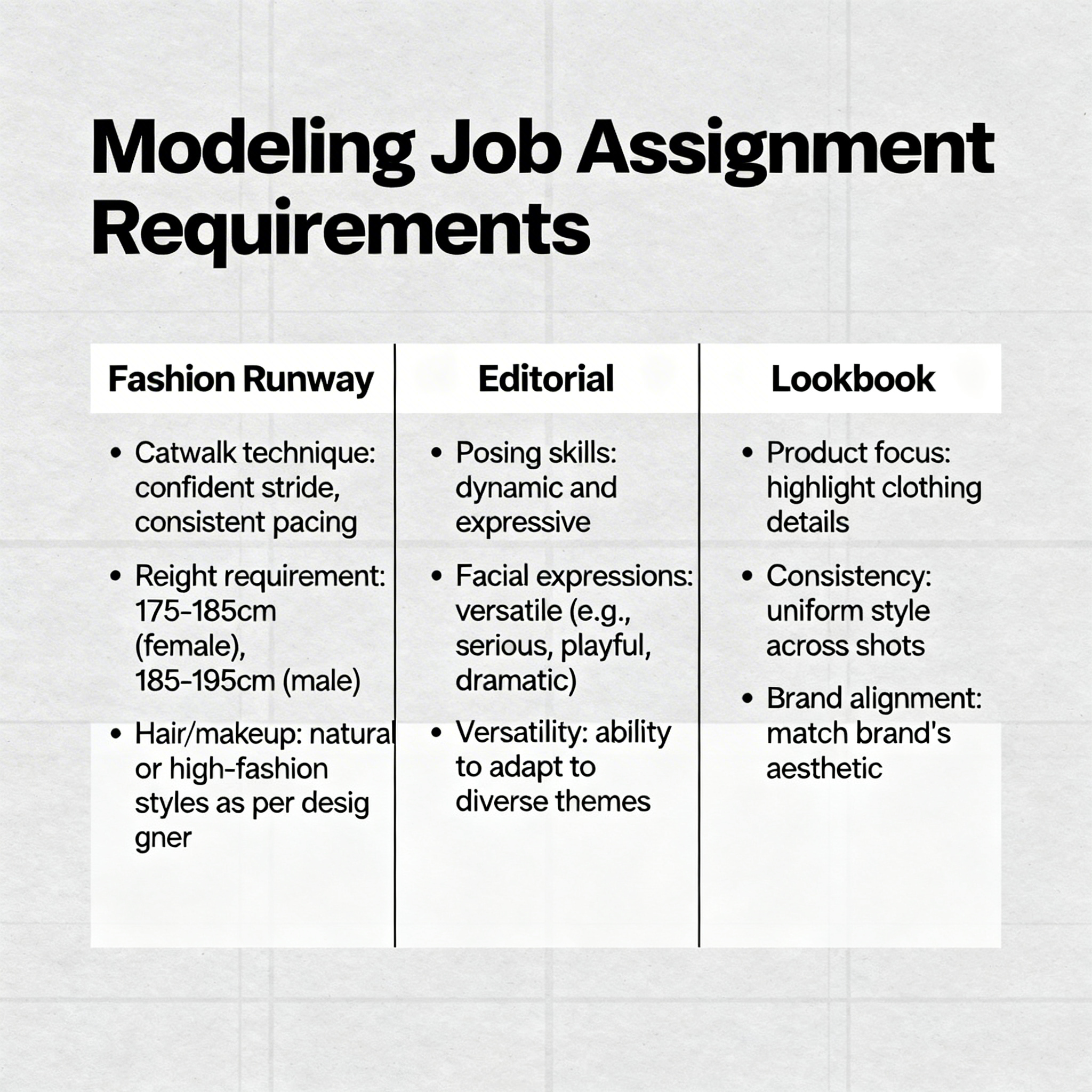 Modeling jobs